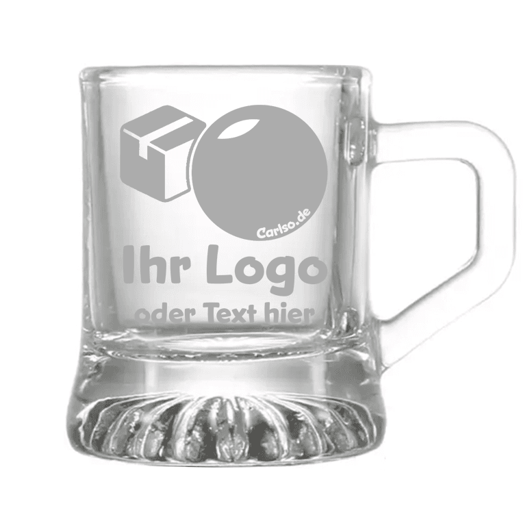 Vereinsschnapsgläser mit Logo und Spruch