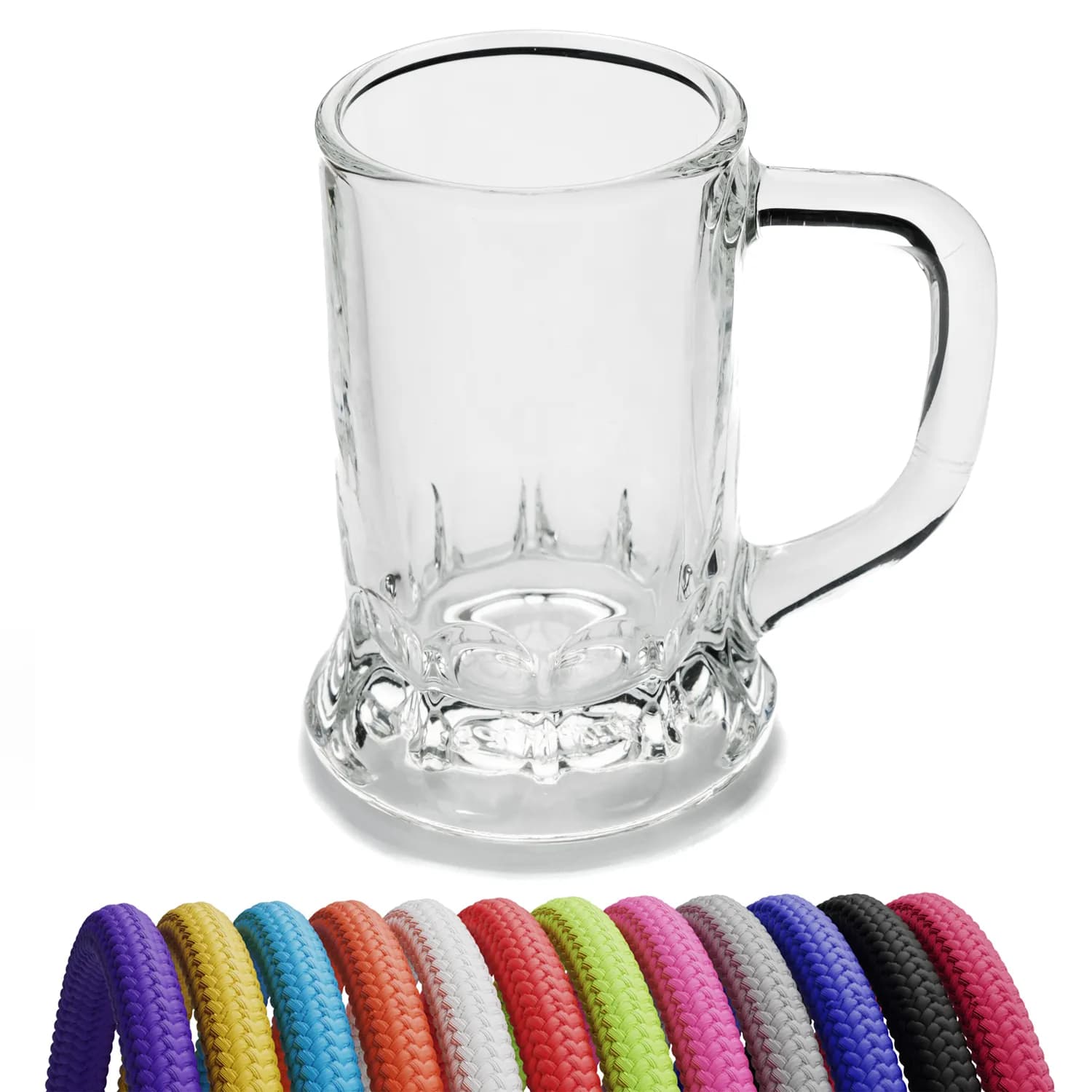 Schnapsgläser zum Umhängen aus Glas oder Kunststoff